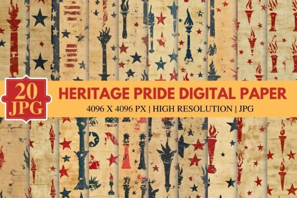 Download Heritage Pride Digital Paper - Digital Collection