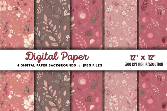 Download Digital Scrapbook Paper - Digital Collection