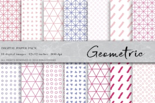 Download Geometric Digital Paper - Digital Collection