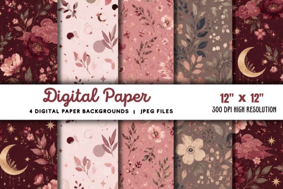 Download Digital Scrapbook Paper - Digital Collection