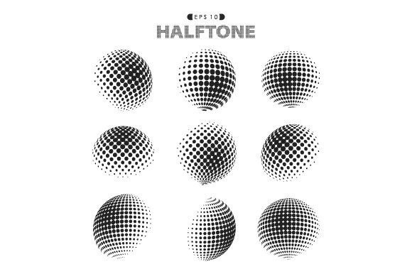 Download Abstract Modern Halftone Dots Pattern - Premium Resources