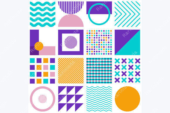 Download Geometric Simple Shapes Minimal Pattern - Minimal pattern Collection