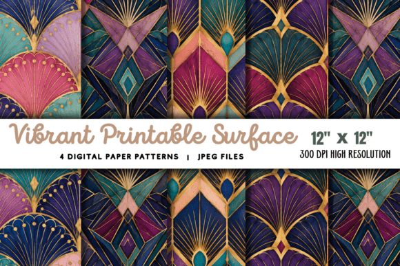 Download Surface Design Digital Paper - Digital Collection