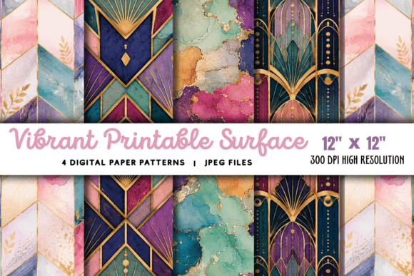 Download Surface Design Digital Paper - Digital Collection